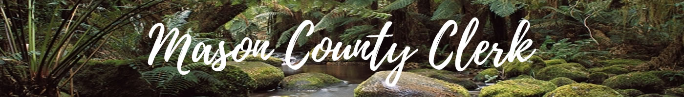 Mason County Clerk Page Banner